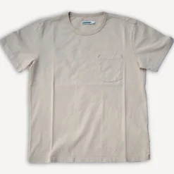 Freenote Cloth 9 Ounce Pocket T-Shirt Cream> T-Shirts
