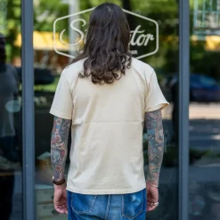 Freenote Cloth 9 Ounce Pocket T-Shirt Cream><noscript><img width=