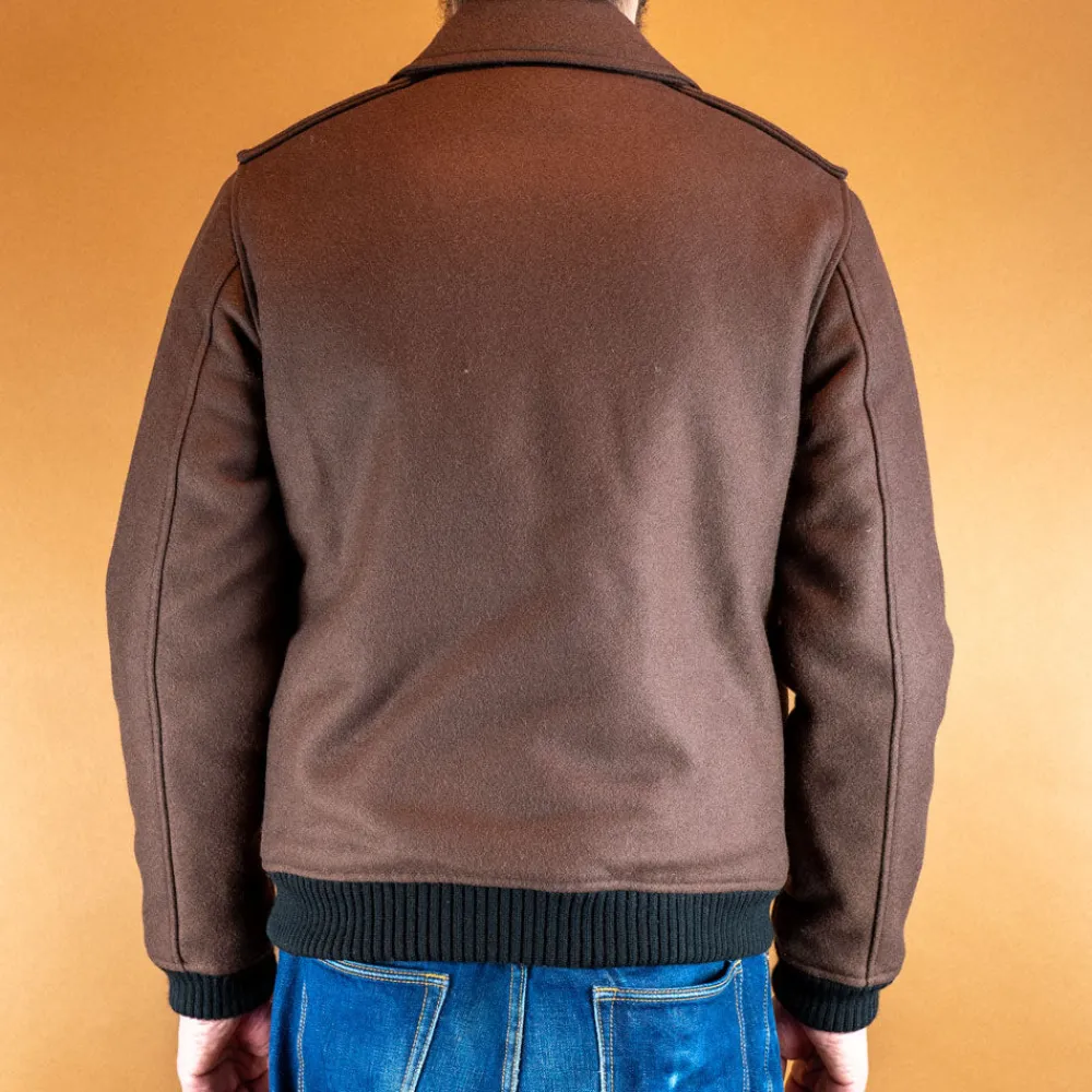 The Quartermaster A2 Flight Jacket Brown> Jacken
