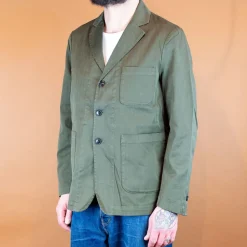 1st PAT-RN Anders Military HBT Jacket Olive> Jacken