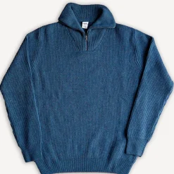 GRP Anorak Blue Melange> Pullover