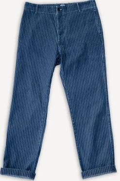 Tellason Army Chino Wabash Blue/White> Hosen