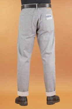 Benzak B-04 Relaxed 14oz. Selvedge Colour Denim Grey><noscript><img width=