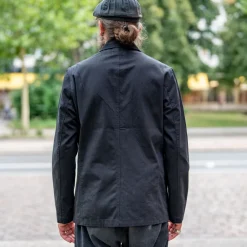 Universal Works Bakers Jacket Twill Black> Jacken