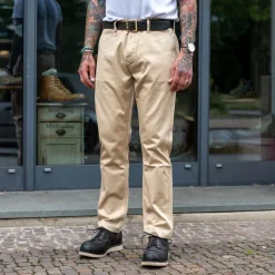 Benzak BC-04 Relaxed Chino 8.5oz. Desert Sand> Hosen
