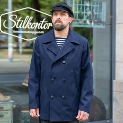 Armor Lux Caban Cap Sizun Navy> Jacken