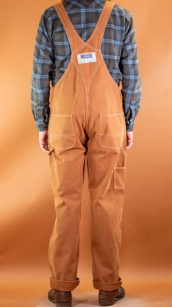 Hen´s Teeth Canvas Bib Overall Duck Brown><noscript><img width=