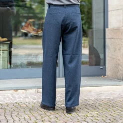 About Companions Carlo Trousers Lambswool Blue><noscript><img width=