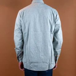 Hen´s Teeth Chambray Work Shirt Green><noscript><img width=