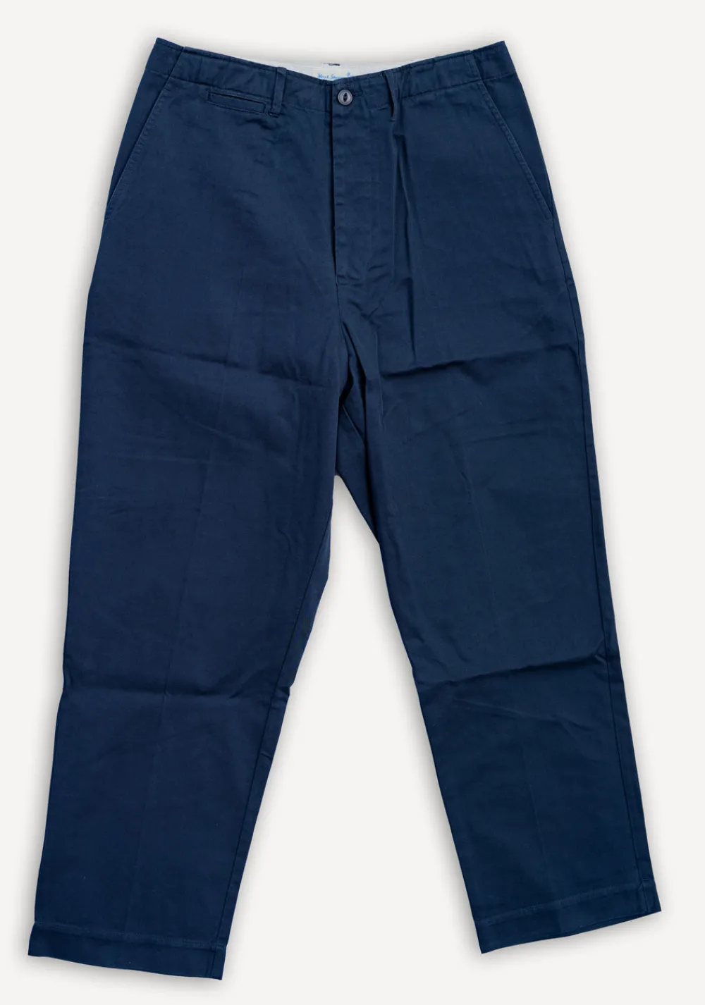 Merz beim Schwanen Chino Bio-Baumwolle Twill 300g Relaxed Fit Dark Navy CHINO01> Hosen