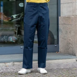 Merz beim Schwanen Chino Bio-Baumwolle Twill 300g Relaxed Fit Dark Navy CHINO01> Hosen