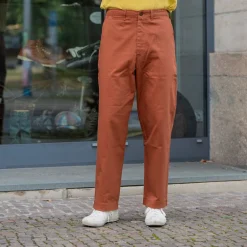Merz beim Schwanen Chino Bio-Baumwolle Twill 300g Relaxed Fit Chestnut CHINO01> Hosen