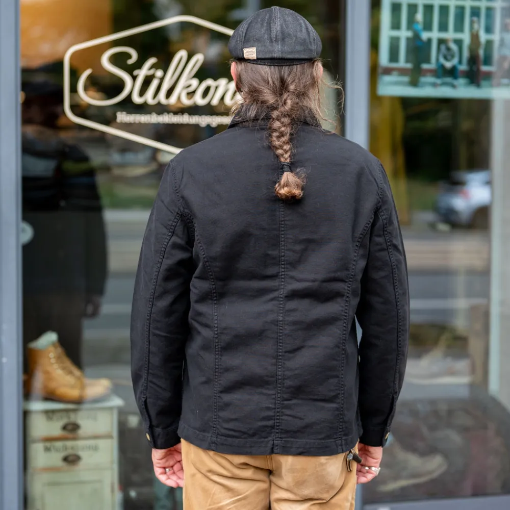 Eat Dust Chore Jacket Garage Cotton Black> Jacken