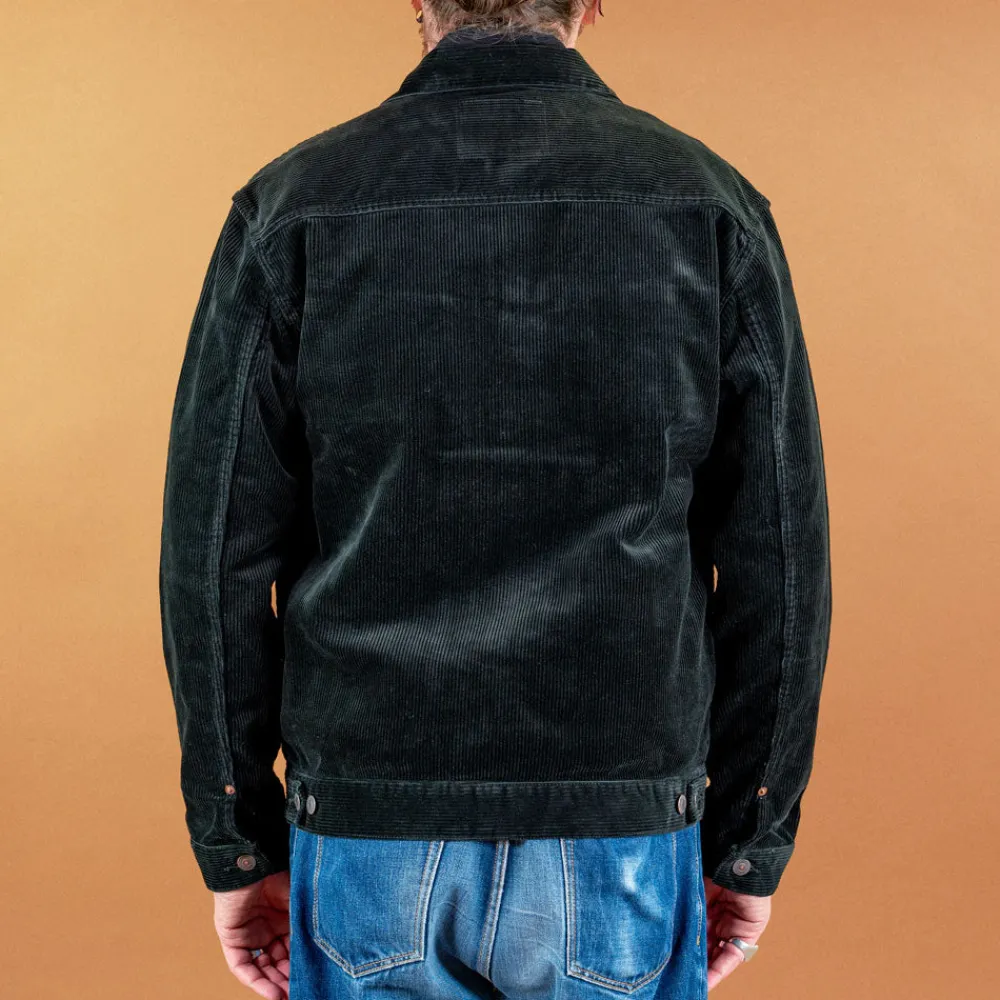 Momotaro Corduroy Jacket Black> Jacken