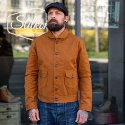Scarti Lab Cotton Canvas Jacket Duck> Jacken