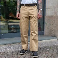 Scarti Lab Cotton Pants 122 Beige> Hosen