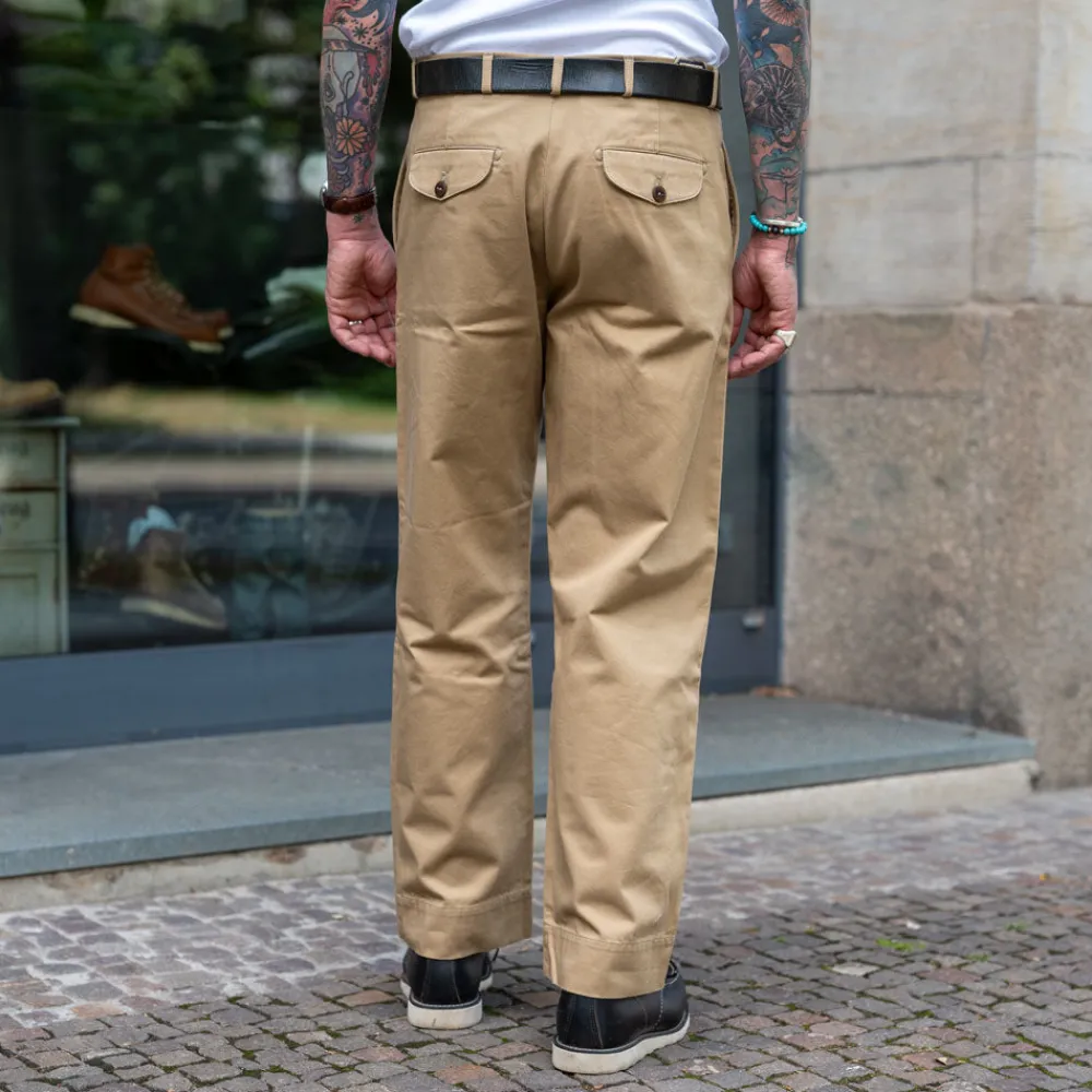 Scarti Lab Cotton Pants 122 Beige> Hosen