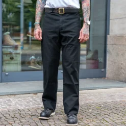 Scarti Lab Cotton Pants 122 Black> Hosen