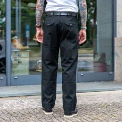 Scarti Lab Cotton Pants 122 Black><noscript><img width=