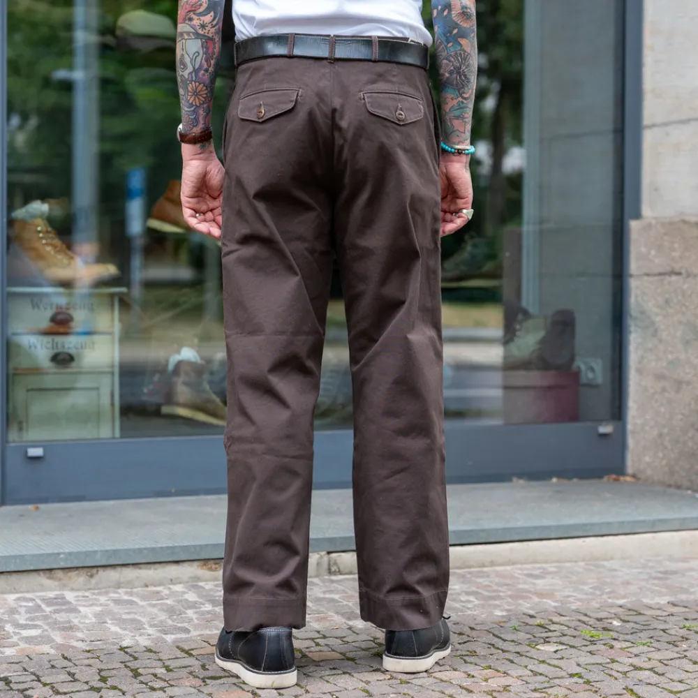 Scarti Lab Cotton Pants 122 Brown> Hosen