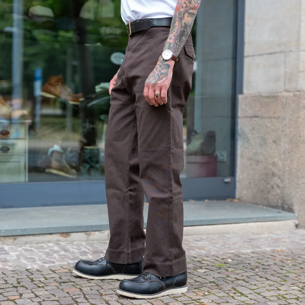 Scarti Lab Cotton Pants 122 Brown> Hosen