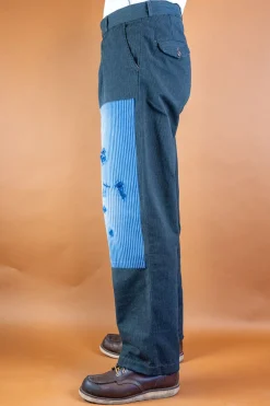 Scarti Lab Cotton Pants Grey Striped BnB><noscript><img width=