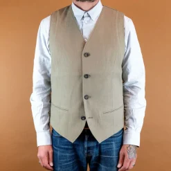 Hansen Daniel Classic Waistcoat Bay Leaf> Westen