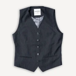 Hansen Daniel Classic Waistcoat Anthracite> Westen