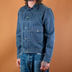 Blue Blanket Denim Jacket J27 IT98 Blue> Jacken