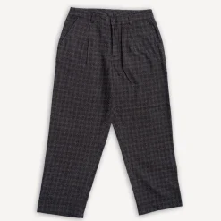 Universal Works Duke Pant Cedar Check Brown> Hosen
