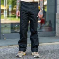 Freenote Cloth Duster Pants Black> Hosen