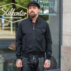 Baracuta G9 Harrington Jacket Black> Jacken