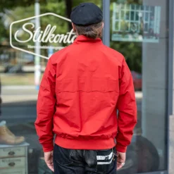 Baracuta G9 Harrington Jacket Chili Pepper><noscript><img width=