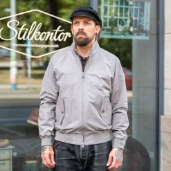 Baracuta G9 Harrington Jacket December Sky> Jacken