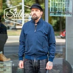 Baracuta G9 Harrington Jacket Navy> Jacken