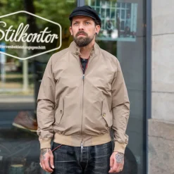 Baracuta G9 Harrington Jacket Tan> Jacken