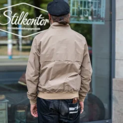 Baracuta G9 Harrington Jacket Tan><noscript><img width=