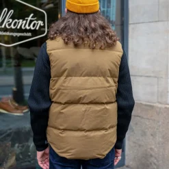 Manifattura Ceccarelli Goose Down Vest Dark Tan><noscript><img width=
