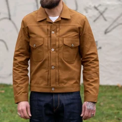 Blue Blanket Jacket J06 IT23 Duckbrown><noscript><img width=