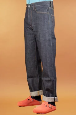 Blue Blanket Jeans P09 JP14 Indigo Loose> Hosen