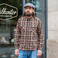Freenote Cloth Jepson Shirt Black Plaid> Hemden