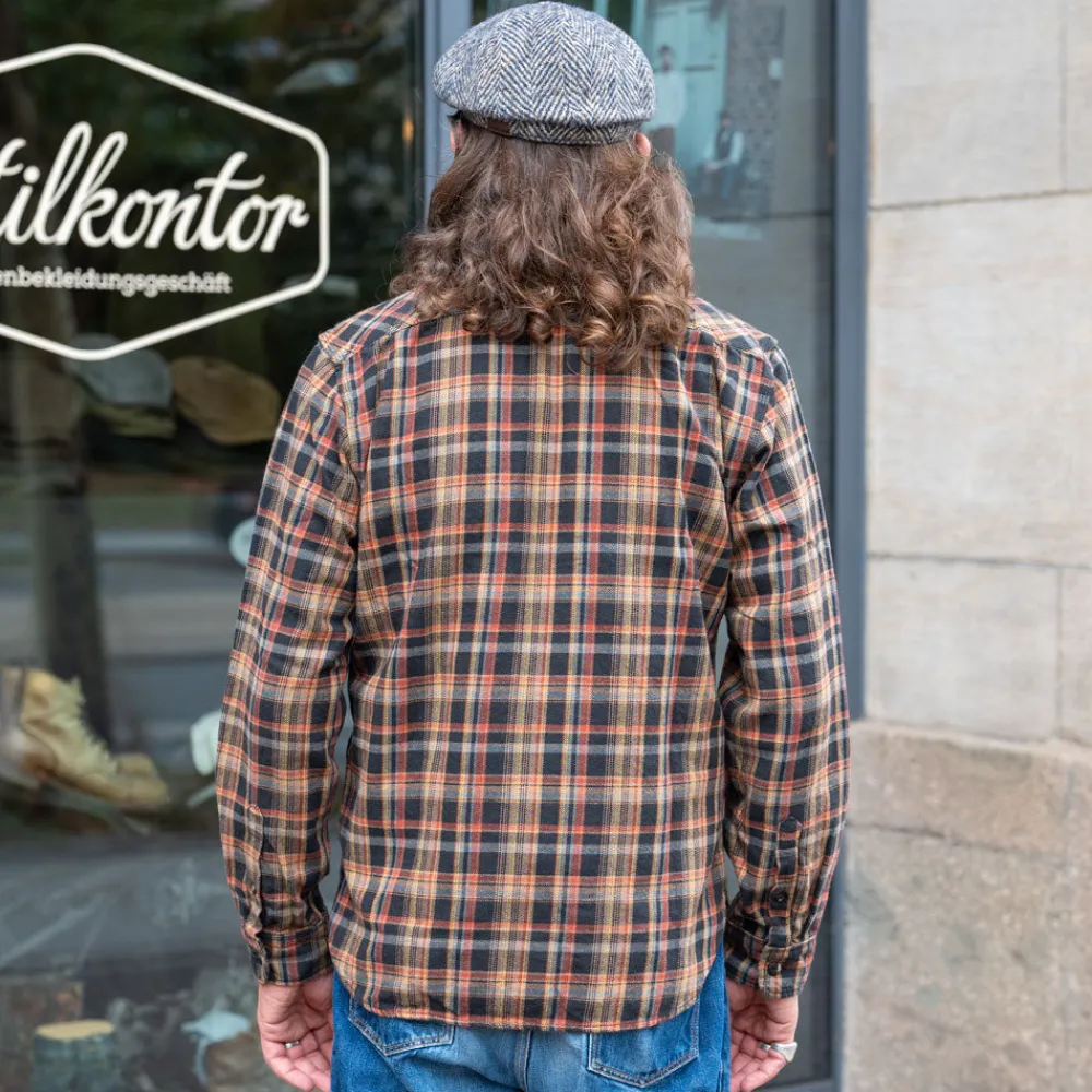 Freenote Cloth Jepson Shirt Black Plaid> Hemden