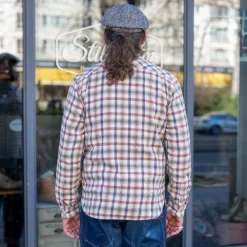 Freenote Cloth Jepson Shirt Cream Plaid><noscript><img width=