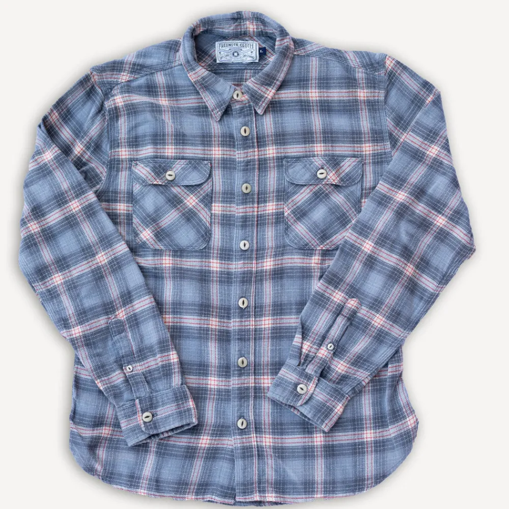 Freenote Cloth Jepson Shirt Grey Plaid> Hemden