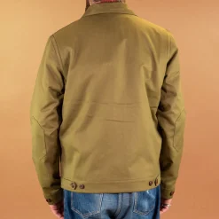 Hidden Aces K5707 Pollux '57 Herringbone Jacket Pea><noscript><img width=
