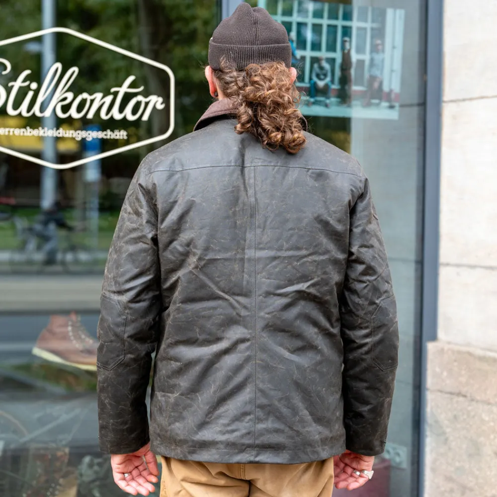 Hidden Aces K6505 POLLUX RANGER Waxed Winter-Jacket Mocca> Jacken