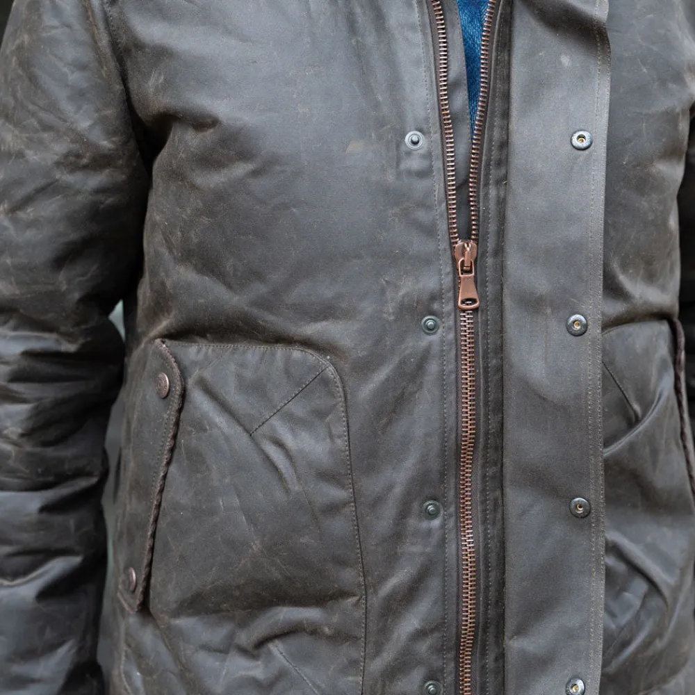 Hidden Aces K6505 POLLUX RANGER Waxed Winter-Jacket Mocca> Jacken