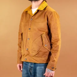Hidden Aces K6208 POLLUX WAX Waxed Cotton Jacket Gold> Jacken