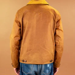 Hidden Aces K6208 POLLUX WAX Waxed Cotton Jacket Gold><noscript><img width=