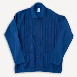GRP Knitted Shirt Blue> Hemden